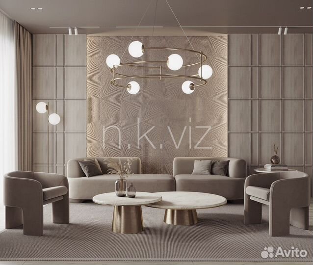 3d визуализация интерьера