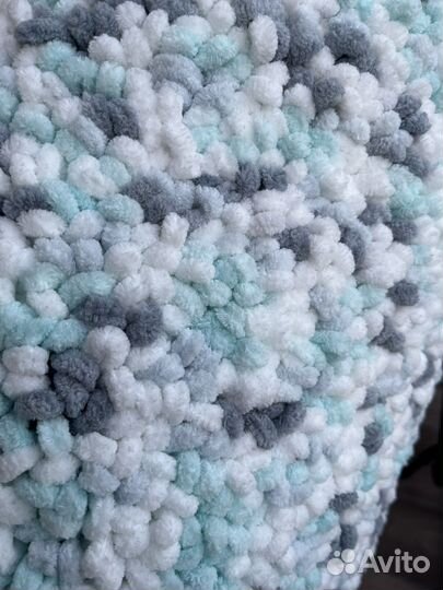 Плюшевый коврик 45*35 ручная работа