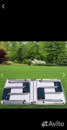 Стол складной туристический и 4 стула