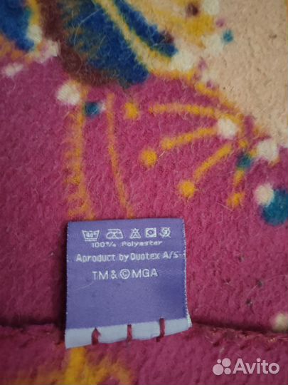 Плед флисовый Куклы Братц