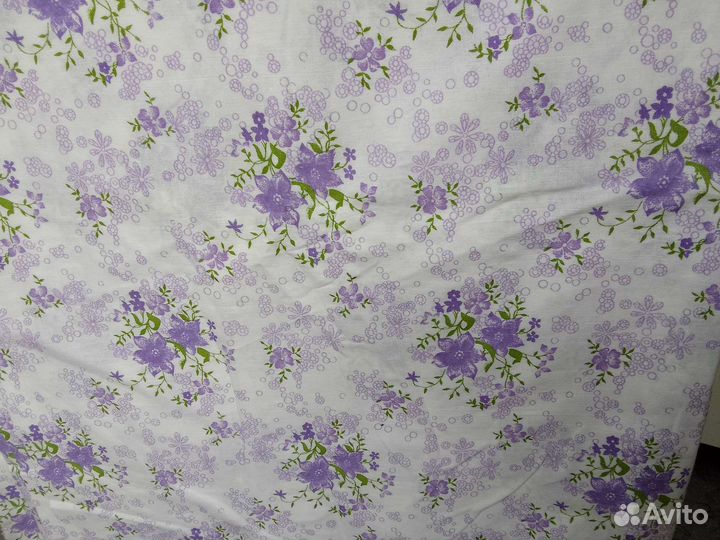 Отрез ткани ситец СССР 80см/10м