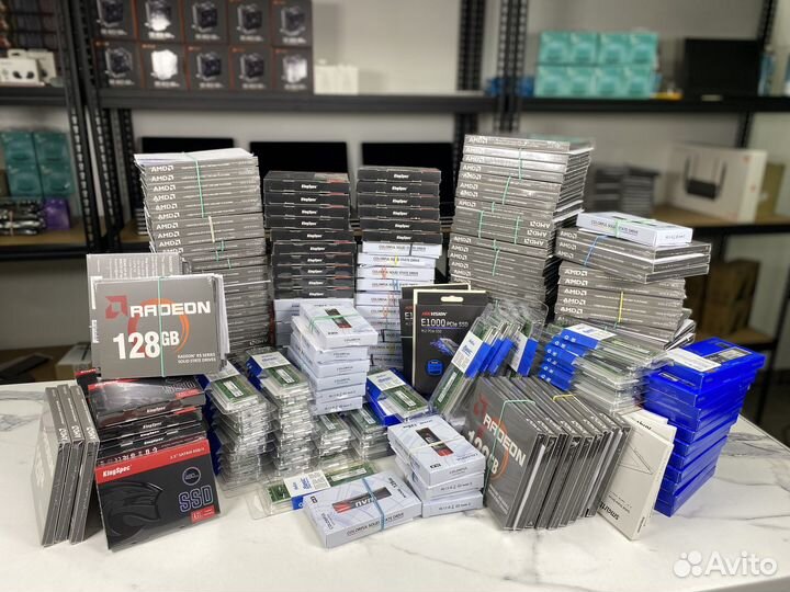 SSD новые оптом, оперативная память, CPU