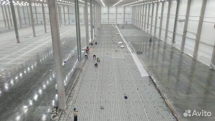 Бетонные полы, топпинг, промышленные полы, полимер
