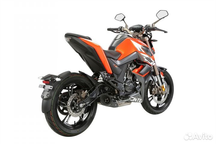 Дорoжный мотоцикл Zontes ZT125-U orange новый
