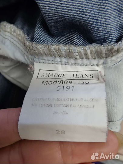 Джинсовый комбинезон