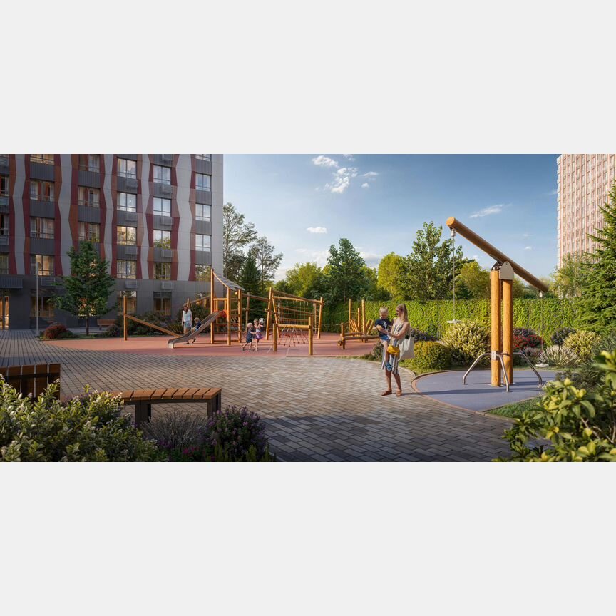 2-к. квартира, 41,2 м², 2/16 эт.