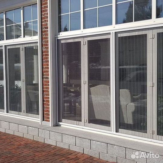 Москитные сетки Плиссе