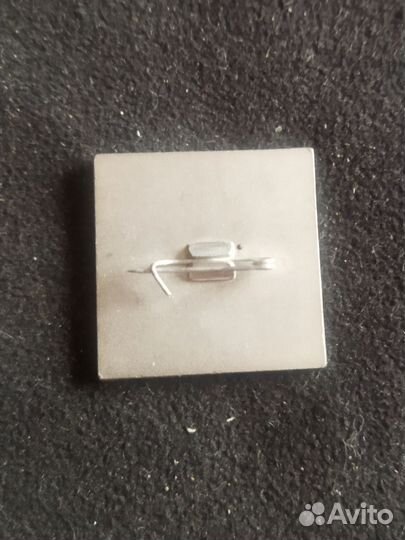 Значок СССР. Олимпийский мишка. Ситалл