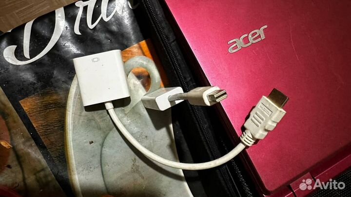 Адаптер thunderbolt to VGA и mini DP - hdmi