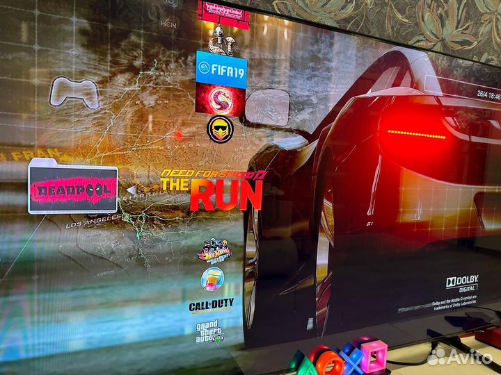 Sony ps3 slim+2000игр+прошита