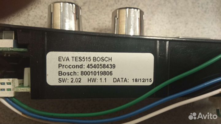 Запчасти на кофемашины bosch tes разные модели