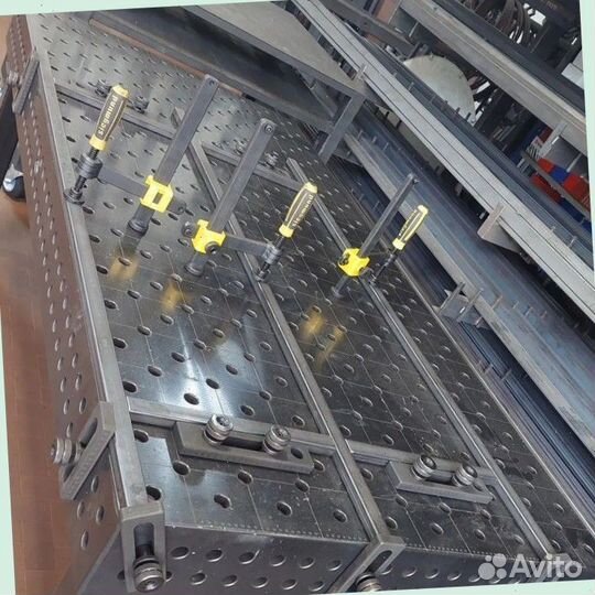 Сварочный 3D стол 2500х1200х150 толщиной 6 мм