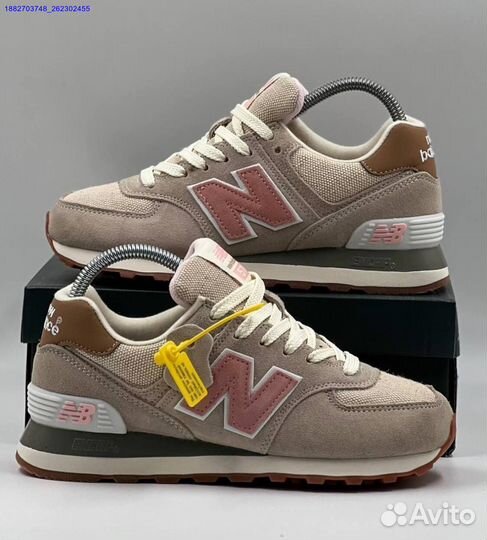 Кроссовки New Balance 574 женские (Арт.77375)