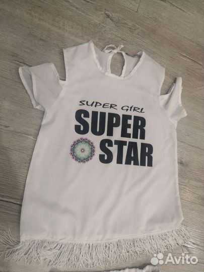 Подростковый летний костюм. Состояние нового