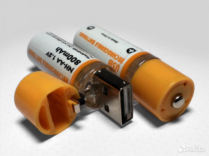 Аккумуляторные батарейки пальчиковые