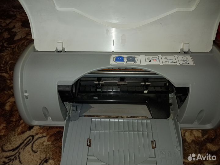 Цветной струйный принтер hp