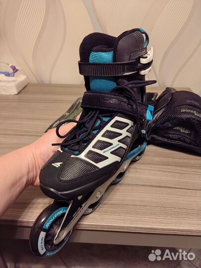 Роликовые коньки женские Rollerblade 38,5 размер