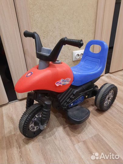 Детский электромотоцикл Trampulina