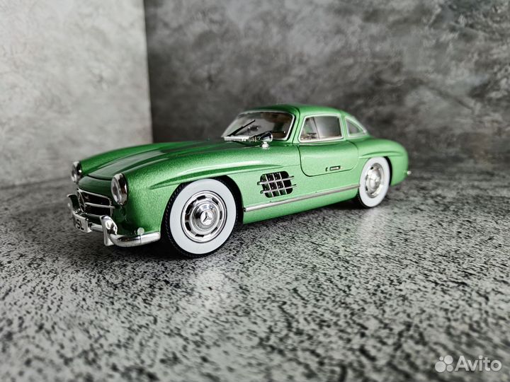 Машинка Металлическая Mercedes 300 SL 1954