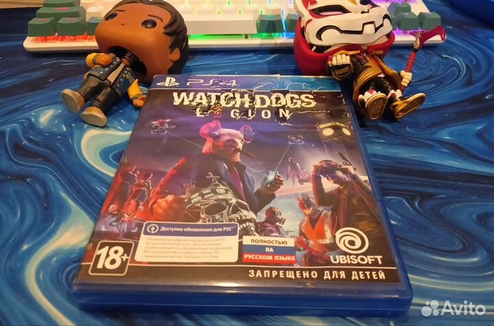 Whatch Dogs Legion (3) на PS4 Диск