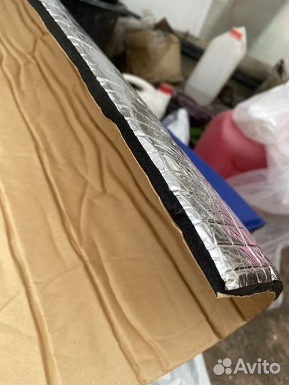 Шумоизоляция для авто 100*100*10 см