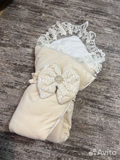 Конверт для новорождённого теплый осень и зима