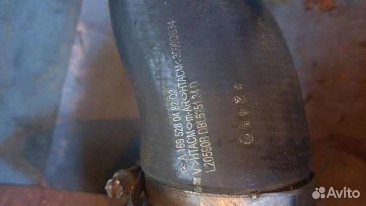 Патрубок интеркулера Mercedes w169 w245