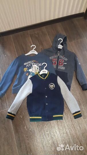 Вещи пакетом на мальчика 116-122