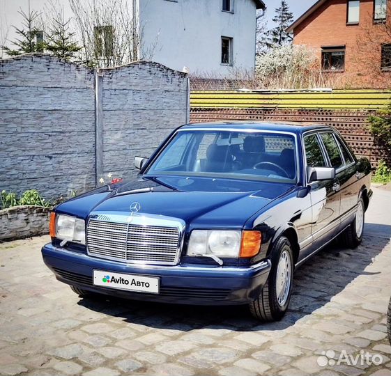 Mercedes-Benz S-класс 5.5 AT, 1990, 185 000 км