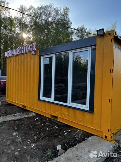 Контейнер вагончик шиномонтаж