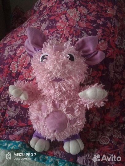 Музыкальная мягкая игрушка Лунтик30см отдам за 350