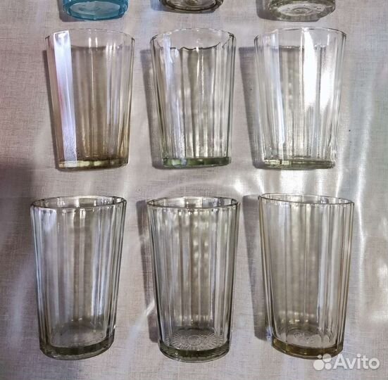 Стаканы граненые СССР