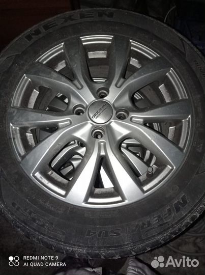 Колеса в сборе r15 летние 4 100