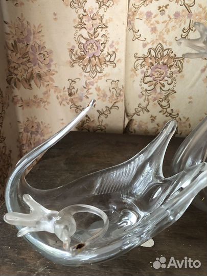 Ваза лебедь