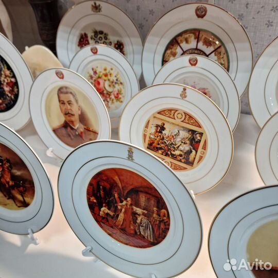 Тарелки коллекционные фарфор