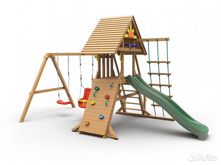 Деревянный детский городок Звезда