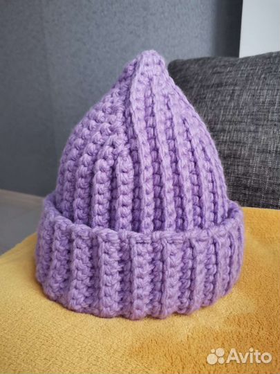 Шапка женская с шарфом (или снут)