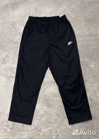 Nike Pants Cotton Спортивные Штаны Новые Черные