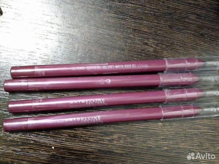 Max factor,Maybelline. Карандаши и тени