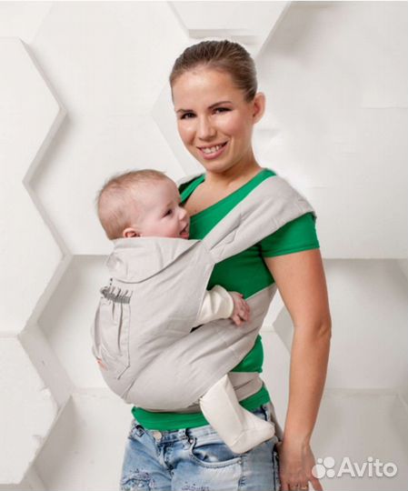 Май слинг mama rada натуральный лен