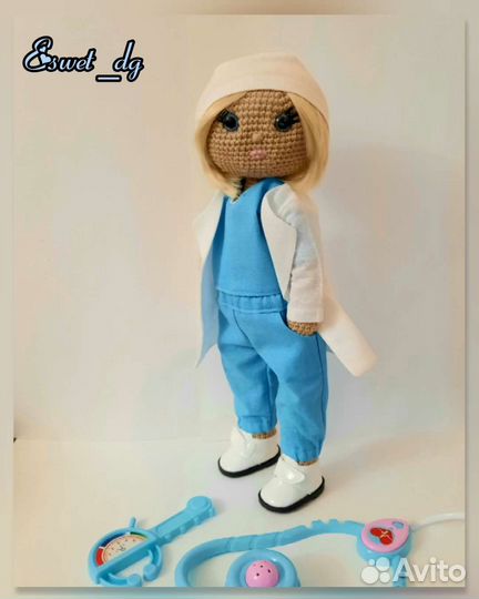 Вязаные игрушки ручной работы