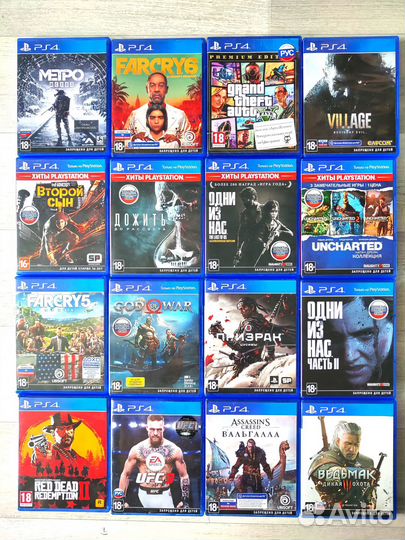 Игры ps4 хиты PS-4,5