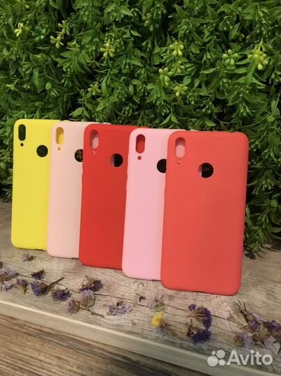 Чехол силиконовый Huawei Y7 2019
