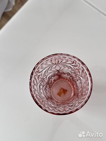 Ваза цветное стекло СССР