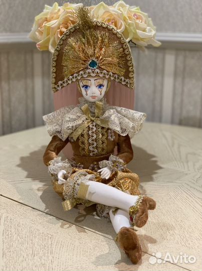 Кукла Щелкунчик фарфор ручная роспись