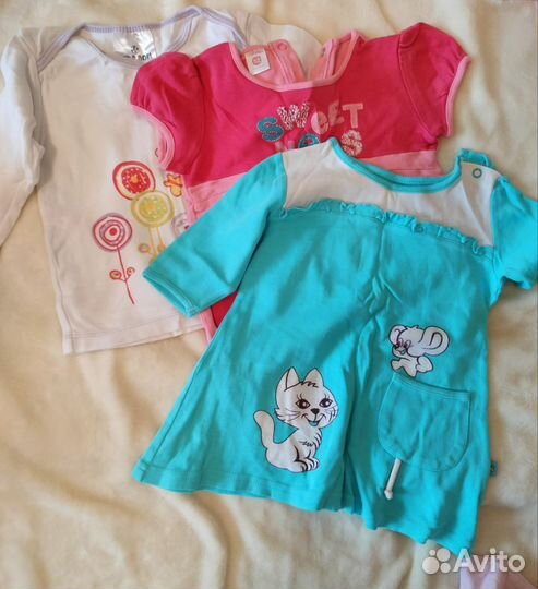 Вещи для девочки 80 размера