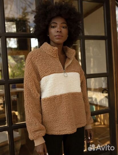 Плюшевый джемпер / тедди свитшот