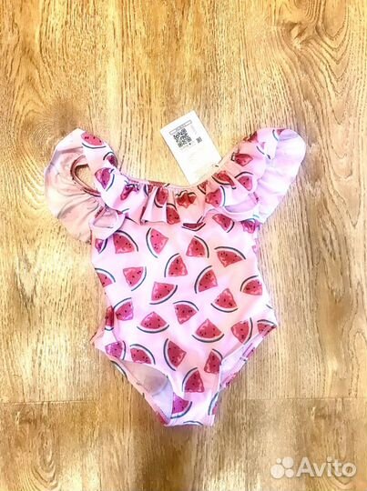 Новый купальник для девочки 110-116(4-6л)