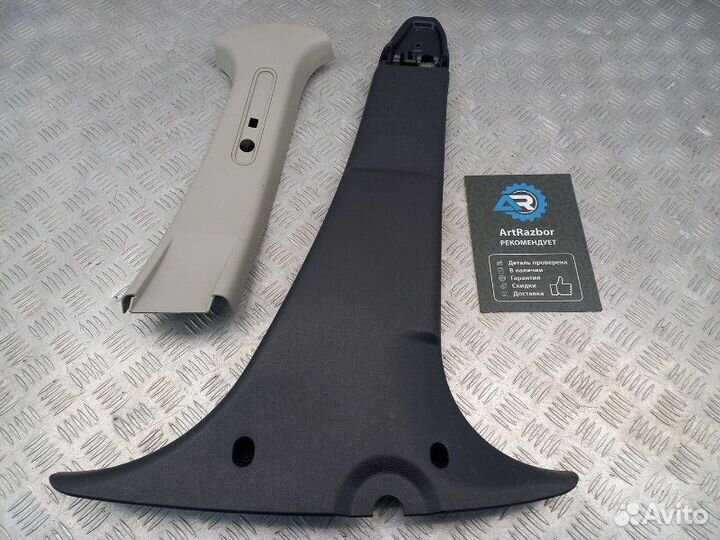 Обшивка стойки центральной правой Renault Sandero