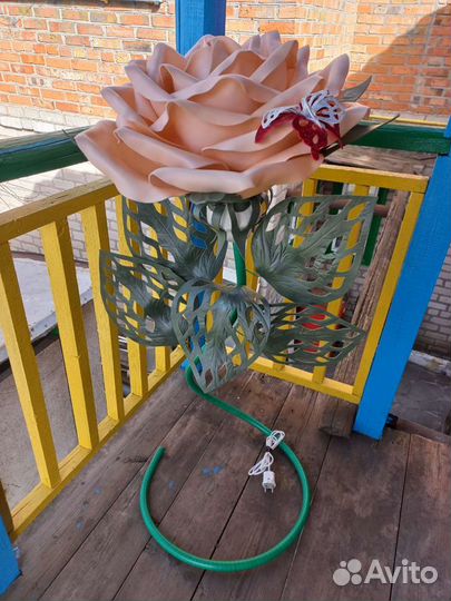 Светильник роза